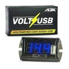 Voltímetro Digital Ajk Usb Caixa Bob Carrega Celular